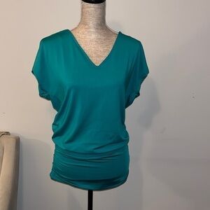 Day & Night Dress Small
Womens turquoise dress shirt sleeve stretch